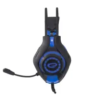 ESPERANZA GAMING HEADPHONES WITH MICROPHONE DEATHSTRIKE BLUE – pilt 3