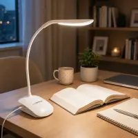 ESPERANZA DESK LAMP LED DENEB WHITE