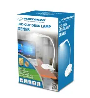 ESPERANZA DESK LAMP LED DENEB WHITE – pilt 5
