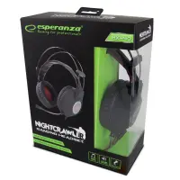 ESPERANZA STEREO GAMING HEADPHONES WITH MICROPHONE NIGHTCRAWLER – pilt 2