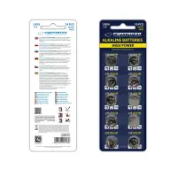 ESPERANZA ALKALINE BATTERIES L54 AG10 10PCS. BLISTER – pilt 3