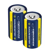 ESPERANZA ALALINE BATTERY D LR20 2PCS. BLISTER – pilt 6