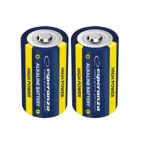 ESPERANZA ALKALINE BATTERIES C LR14 2PCS. BLISTER