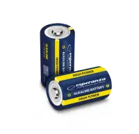 ESPERANZA ALKALINE BATTERIES C LR14 2PCS. BLISTER – pilt 6