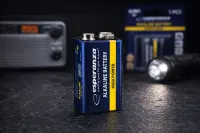 ESPERANZA ALKALINE BATTERY 6LR61 9V 1PCS. BLISTER – pilt 8