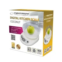 ESPERANZA KITCHEN SCALE WITH BOWL COCONUT – pilt 4