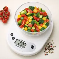 ESPERANZA KITCHEN SCALE WITH BOWL COCONUT – pilt 8