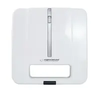 ESPERANZA SANDWICH MAKER 1000W PARMIGIANO WHITE – pilt 4