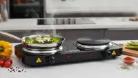ESPERANZA ELECTRIC HOT PLATE COTOPAXI BLACK 2000W – pilt 2