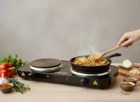 ESPERANZA ELECTRIC HOT PLATE COTOPAXI BLACK 2000W – pilt 3