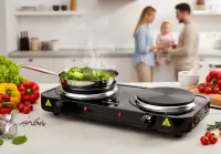ESPERANZA ELECTRIC HOT PLATE COTOPAXI BLACK 2000W – pilt 10