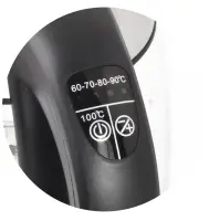 ESPERANZA ELECTRIC GLASS KETTLE WITH LED AND TEMPERATURE CONTROLER SEINE 1.8 L BLACK – pilt 5