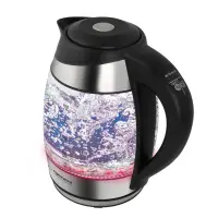 ESPERANZA ELECTRIC GLASS KETTLE WITH LED AND TEMPERATURE CONTROLER SEINE 1.8 L BLACK – pilt 7