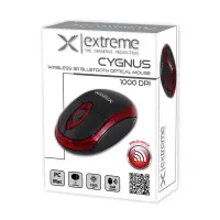 EXTREME WIRELESS BLUETOOTH OPTICAL MOUSE 3D CYNGUS RED