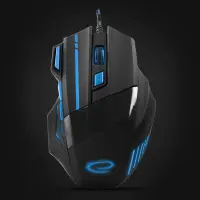 ESPERANZA WIRED MOUSE FOR GAMERS 7D OPT. USB MX201 WOLF BLUE – pilt 3
