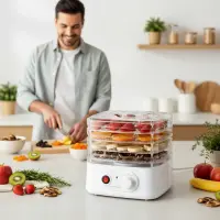 ESPERANZA FOOD DEHYDRATOR FOR MUSHROOMS, FRUITS, VEGETABLES, HERBS AND FLOWERS APPÉTISSANT – pilt 11
