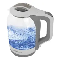ESPERANZA ELECTRIC GLASS KETTLE WITH LED LIGHT YUKON 1.7 L WHITE