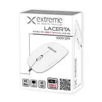EXTREME USB-C WIRED 3D OPTICAL MOUSE LACERTA WHITE – pilt 2