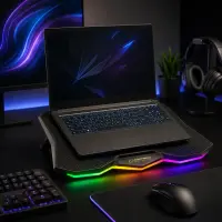 ESPERANZA RGB ILLUMINATED GAMING NOTEBOOK COOLING PAD XALOK – pilt 8