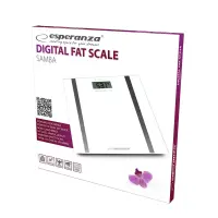 ESPERANZA DIGITAL FAT SCALE SAMBA WHITE – pilt 3
