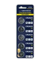 ESPERANZA LITHIUM BATTERIES CR2025 5PCS BLISTER – pilt 3