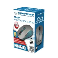 ESPERANZA WIRELESS 2.4GHZ OPTICAL MOUSE 6D USB ADARA BLUE – pilt 3