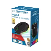 ESPERANZA WIRED OPTICAL RGB MOUSE AQUILA – pilt 2