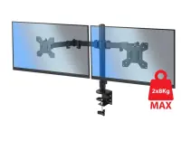 ESPERANZA DESK HOLDER FOR 2 COMPUTER MONITORS 10"-27" SYLEN – pilt 6