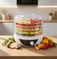 ESPERANZA FOOD DEHYDRATOR FOR MUSHROOMS, FRUITS, VEGETABLES, HERBS AND FLOWERS CHANTERELLES