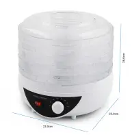 ESPERANZA FOOD DEHYDRATOR FOR MUSHROOMS, FRUITS, VEGETABLES, HERBS AND FLOWERS CHANTERELLES – pilt 6