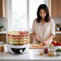 ESPERANZA FOOD DEHYDRATOR FOR MUSHROOMS, FRUITS, VEGETABLES, HERBS AND FLOWERS CHANTERELLES – pilt 8