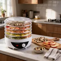 ESPERANZA FOOD DEHYDRATOR FOR MUSHROOMS, FRUITS, VEGETABLES, HERBS AND FLOWERS CHANTERELLES – pilt 9