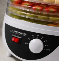 ESPERANZA FOOD DEHYDRATOR FOR MUSHROOMS, FRUITS, VEGETABLES, HERBS AND FLOWERS CHANTERELLES – pilt 10