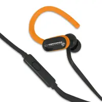 ESPERANZA EARPHONES WITH MICROPHONE EH197KO BLACK/ORANGE – pilt 2