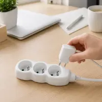 ESPERANZA POWER STRIP 3 SOCKETS 1.5M WHITE – pilt 7