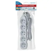 ESPERANZA POWER STRIP 5 SOCKETS 1.5M WHITE – pilt 6