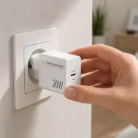 ESPERANZA QUICK POWER CHARGER 20W USB-C PD WHITE – pilt 7