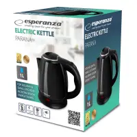 ESPERANZA ELECTRIC KETTLE PARANA 1.0 L BLACK – pilt 5