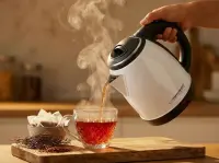 ESPERANZA ELECTRIC KETTLE PARANA 1.0 L WHITE – pilt 2