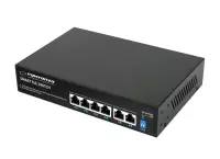 ESPERANZA 4 PoE+2 UPLINK PORT ETHERNET SWITCH 10/100 SPINNER
