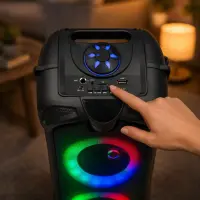 ESPERANZA RGB ILLUMINATED BT SPEAKER FM RHYTHM – pilt 12