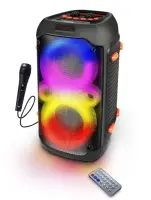 ESPERANZA RGB ILLUMINATED BT SPEAKER FM KARAOKE SINGER