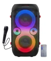 ESPERANZA RGB ILLUMINATED BT SPEAKER FM KARAOKE SINGER