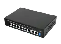 ESPERANZA 8 PoE + 2 UPLINK PORT ETHERNET SWITCH 10/100 SPOTTER