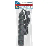 ESPERANZA POWER STRIP 6 SOCKETS 1.5M BLACK – pilt 4