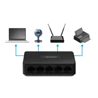 ESPERANZA 5 PORT ETHERNET SWITCH 10/100 FLUX – pilt 4