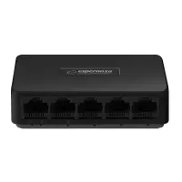 ESPERANZA 5 PORT ETHERNET SWITCH 10/100/1000 ONYX – pilt 2