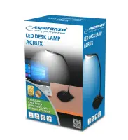 ESPERANZA DESK LAMP LED ACRUX BLACK – pilt 2