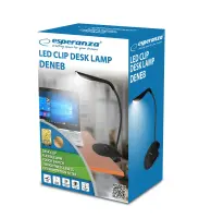 ESPERANZA DESK LAMP LED DENEB BLACK – pilt 4