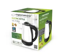 ESPERANZA ELECTRIC KETTLE VICTORIA 1.8 L WHITE – pilt 4